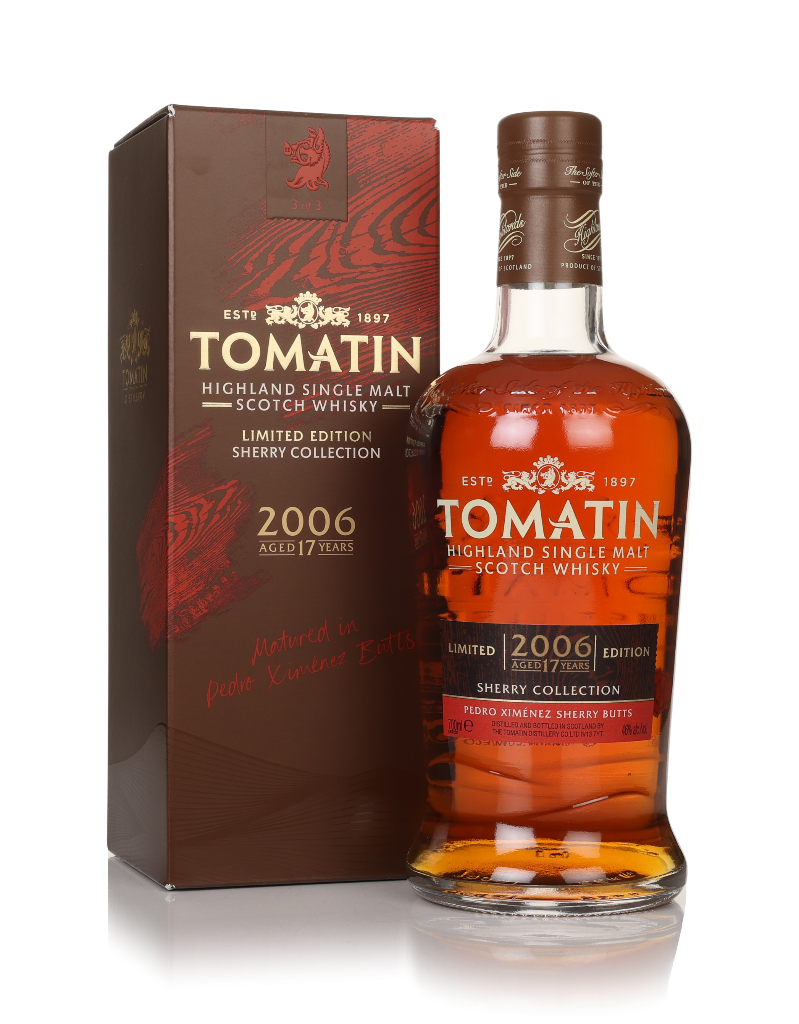 Tomatin 17 Year Old 2006 Sherry Collection - Pedro Ximénez Edition 70cl product image