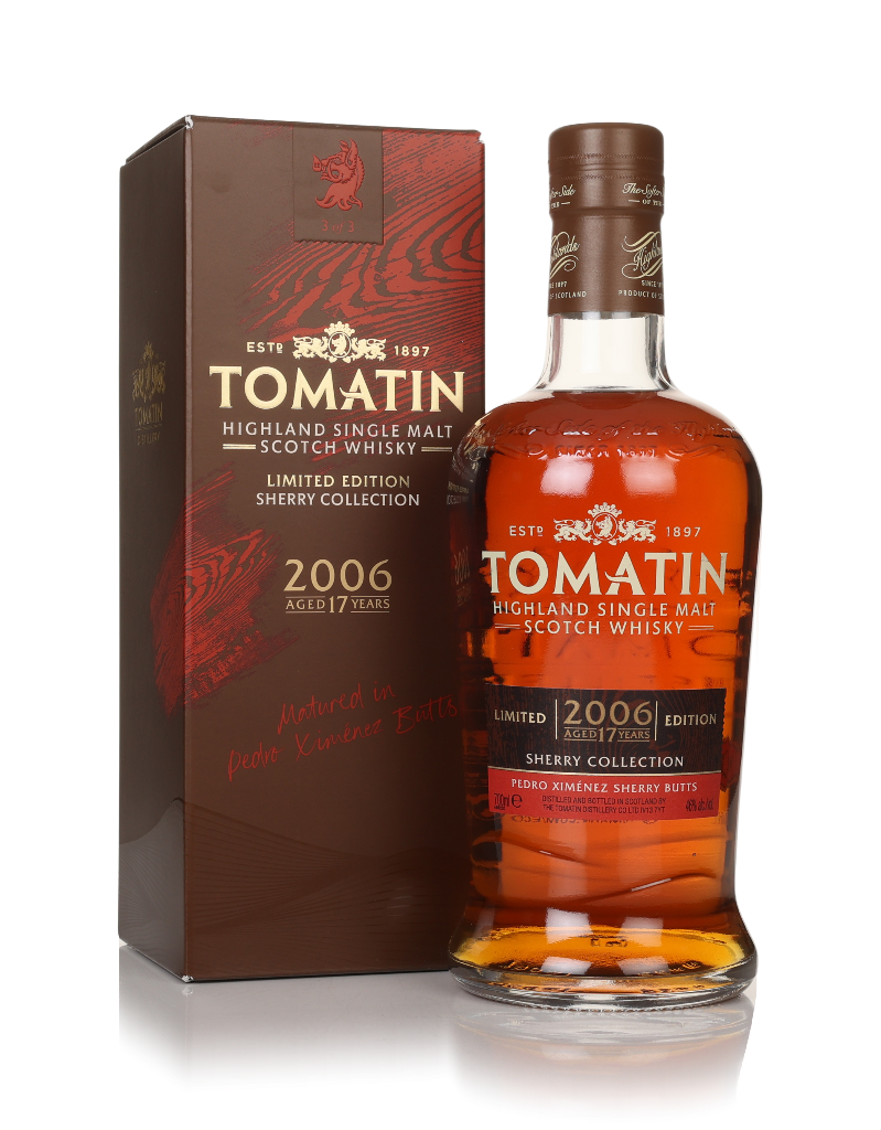 Tomatin 17 Year Old 2006 Sherry Collection - Pedro Ximénez Edition 70cl product image