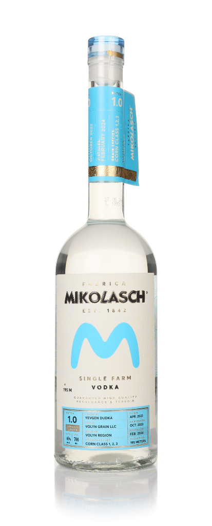 Mikolasch Single Farm Vodka 70cl product image