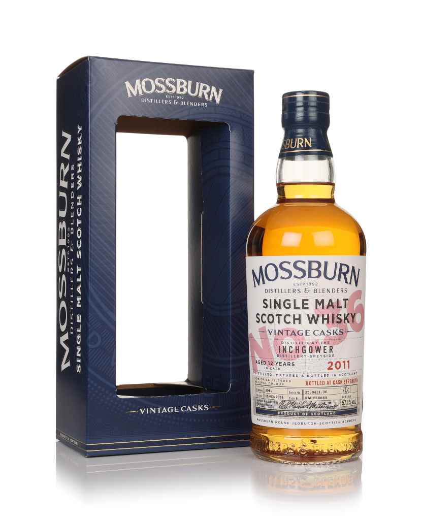 Inchgower 12 Year Old 2011 - Vintage Casks (Mossburn) 70cl product image
