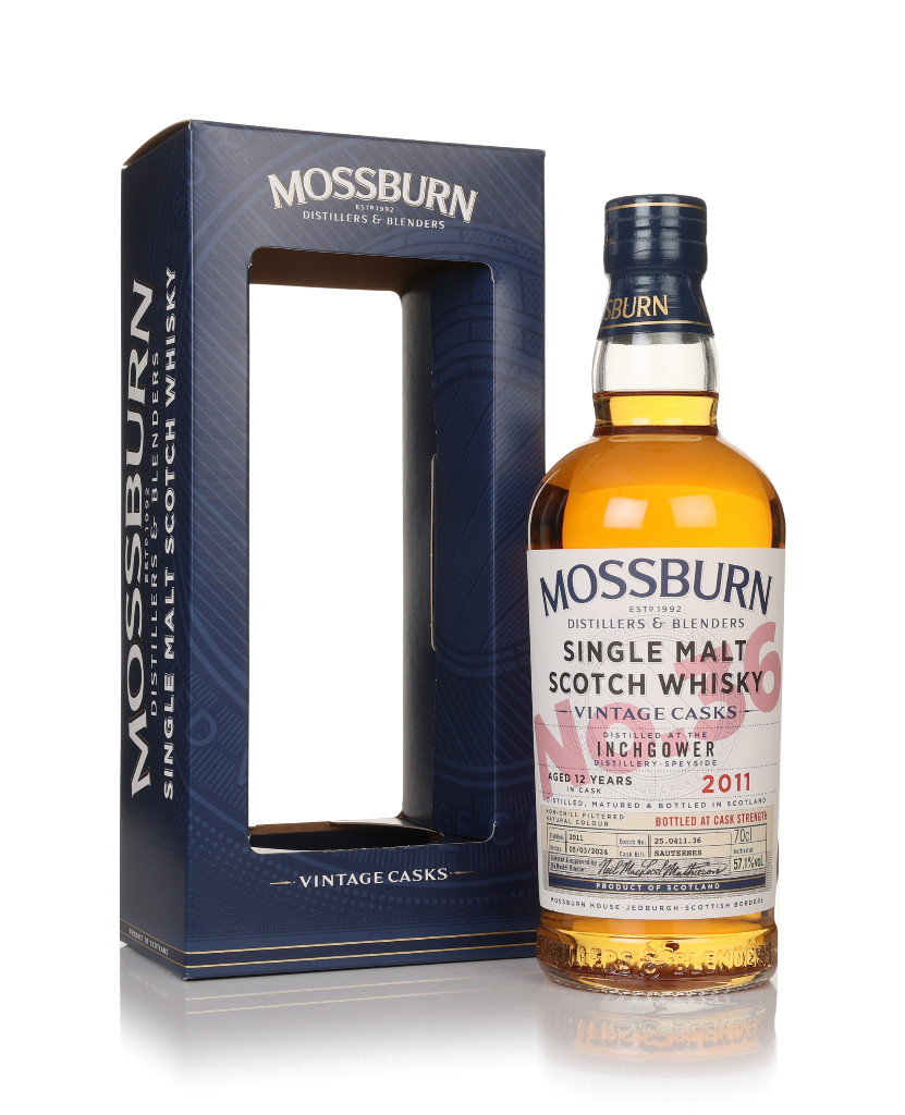 Inchgower 12 Year Old 2011 - Vintage Casks (Mossburn) 70cl product image