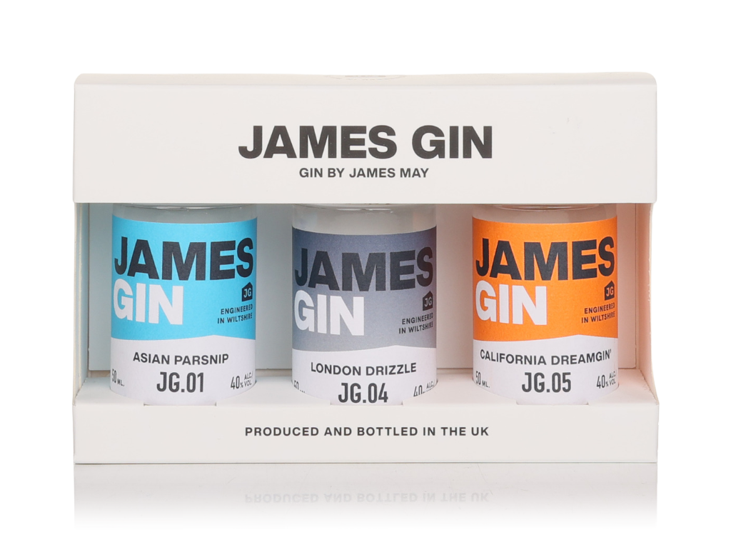 James Gin Gift Set (3x5cl) 15cl product image