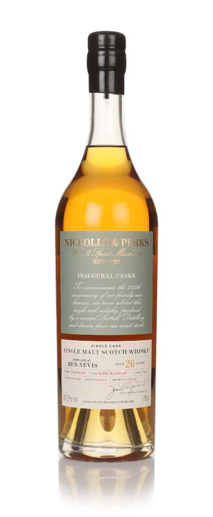 Ben Nevis 26 Year Old 1996 (cask 854) - Inaugural Casks (Nickolls & Perks) 70cl product image