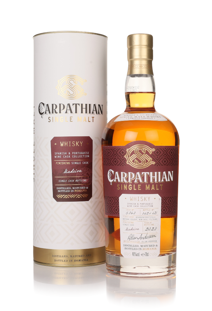 Carpathian Single Malt Madeira Cask Finish - Spanish & Portuguese Wine Cask Collection 70cl product image