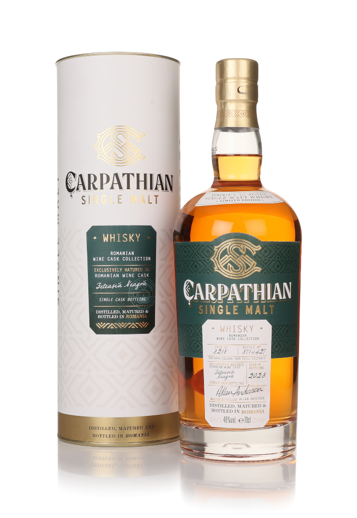 Carpathian Single Malt Feteasca Neagra Cask Finish - Romanian Wine Cask Collection 70cl product image