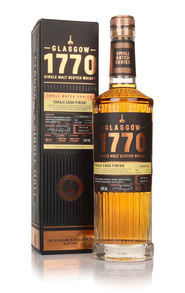 Glasgow 1770 Tokaji Cask Finish - Batch 2 (Unpeated) 70cl product image