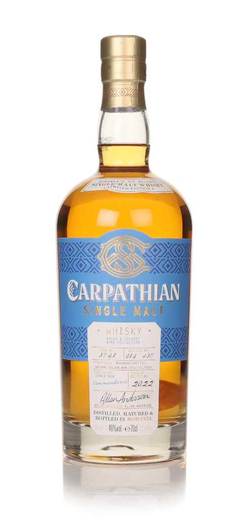 Carpathian Single Malt Commandaria Cask Finish - Greek & Cypriot Wine Cask Collection 70cl product image