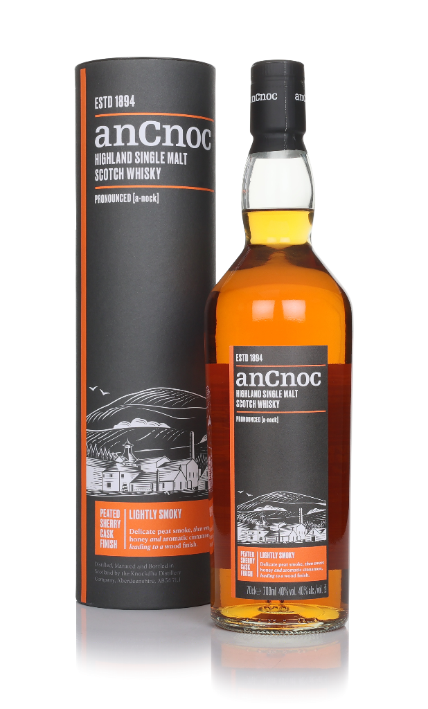 anCnoc Peated Sherry Cask Finish 70cl product image