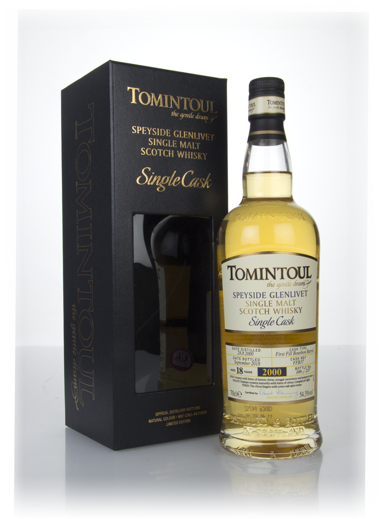 Tomintoul 18 Year Old Bourbon Cask #37 70cl product image