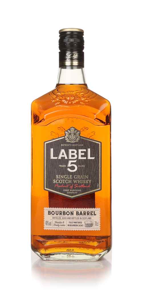 Label 5 Bourbon Barrel Grain Whisky 70cl product image