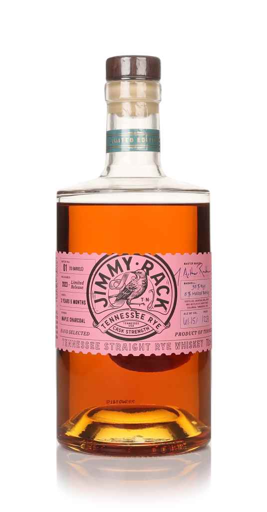 Jimmy Rack Tennessee Straight Cask Strength Rye Whiskey 70cl product image