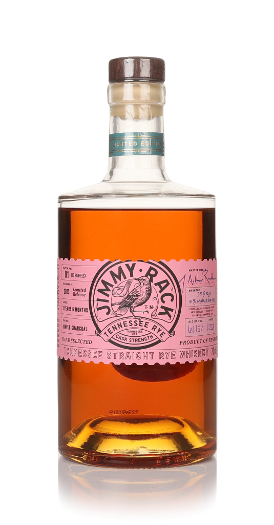 Jimmy Rack Tennessee Straight Cask Strength Rye Whiskey 70cl product image