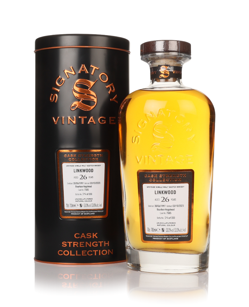 Linkwood 26 Year Old 1997 (cask 7585) - Cask Strength Collection (Signatory) 70cl product image