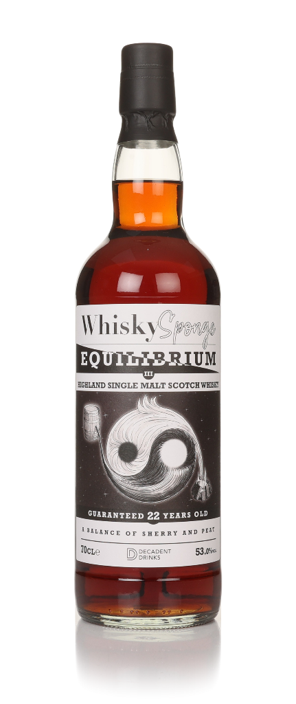 Highland Single Malt 22 Year Old - Whisky Sponge Equilibrium Three (Decadent Drinks) 70cl product image
