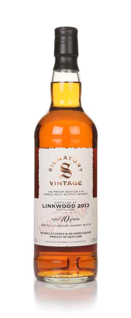 Linkwood 10 Year Old 2013 - 100 Proof Edition #19 (Signatory) 70cl product image
