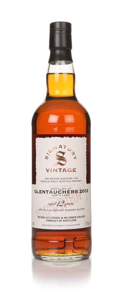 Glentauchers 12 Year Old 2012 - 100 Proof Edition #18 (Signatory) 70cl product image