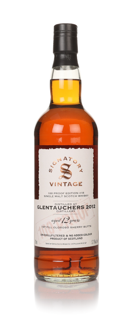 Glentauchers 12 Year Old 2012 - 100 Proof Edition #18 (Signatory) 70cl product image