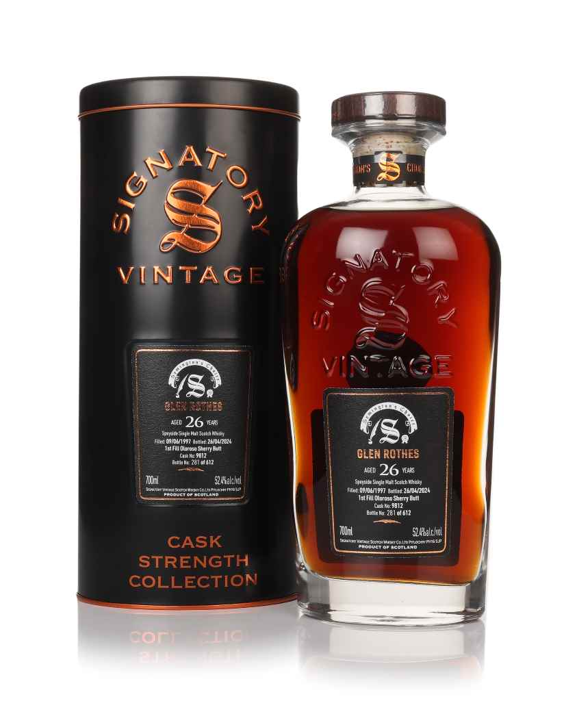 Glenrothes 26 Year Old 1997 (cask 9812) - Cask Strength Collection (Signatory) 70cl product image