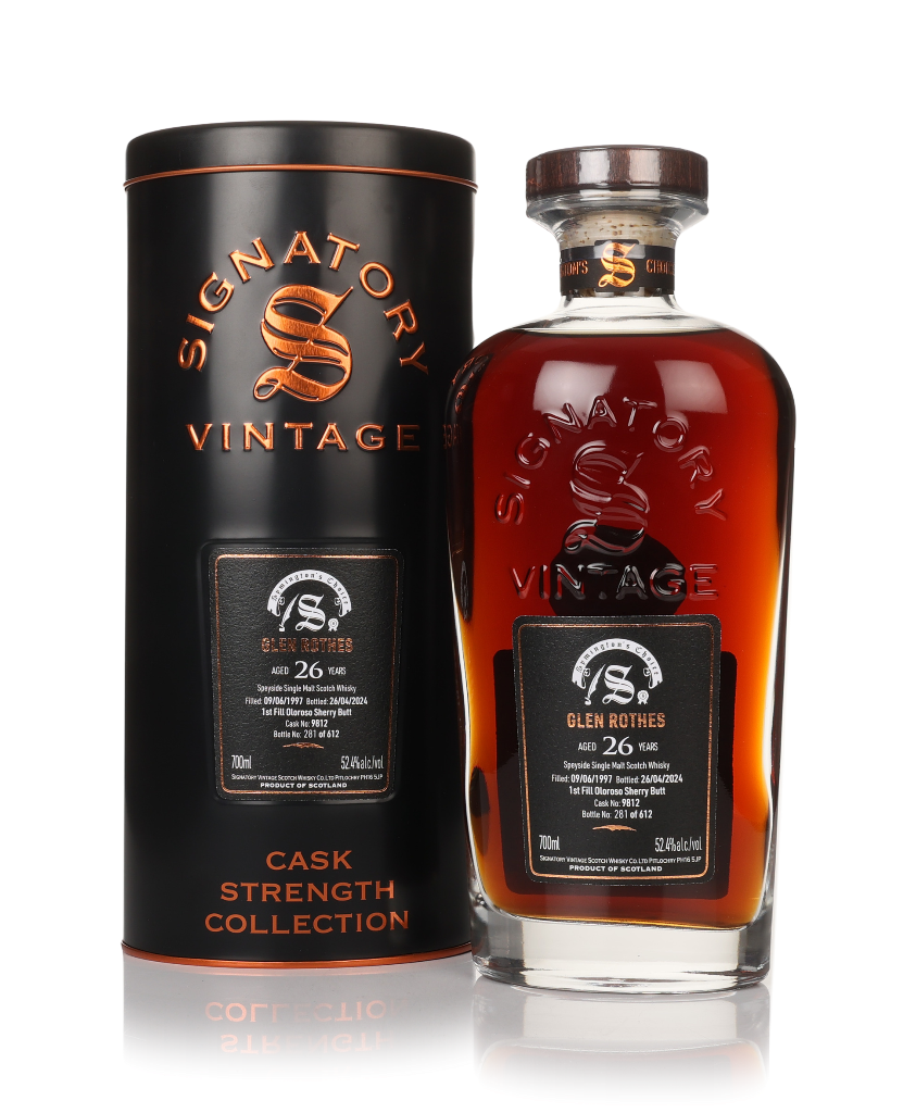 Glenrothes 26 Year Old 1997 (cask 9812) - Cask Strength Collection (Signatory) 70cl product image