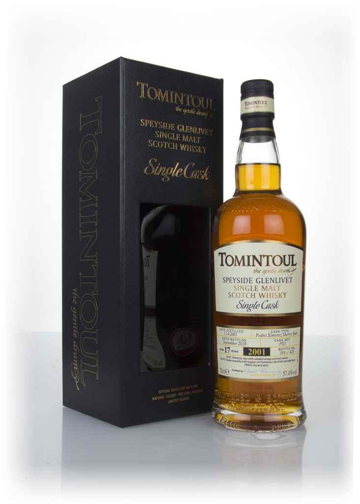 Tomintoul 17 Year Old Sherry Cask #PX1 70cl product image