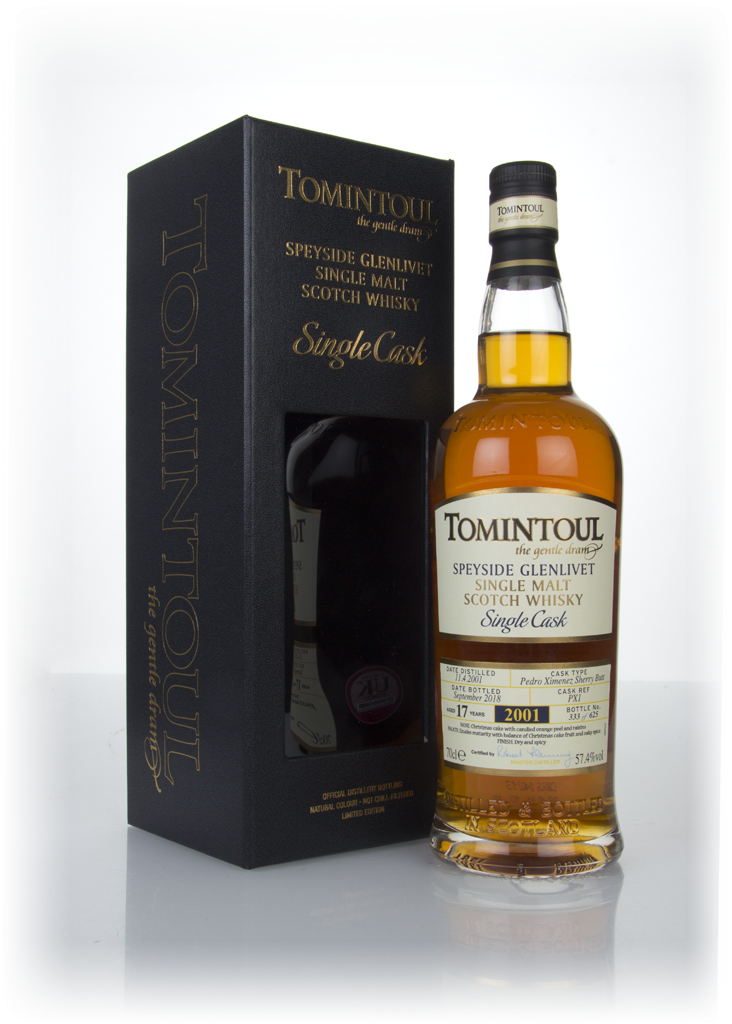 Tomintoul 17 Year Old Sherry Cask #PX1 70cl product image
