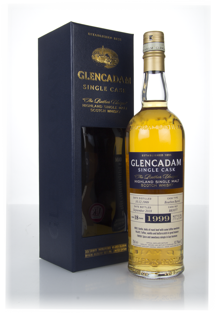 Glencadam 18 Year Old Bourbon Cask #3077 70cl product image