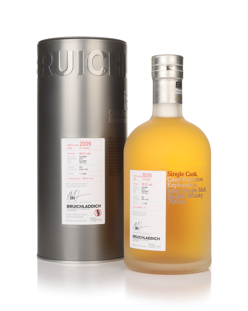 Bruichladdich 14 Year Old 2009 (cask 2222) - Micro-Provenance Series (Master of Malt Exclusive) 70cl product image