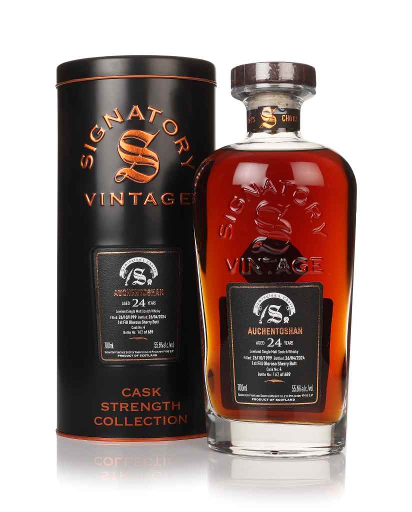 Auchentoshan 24 Year Old 1999 (cask 4) - Cask Strength Collection (Signatory) 70cl product image