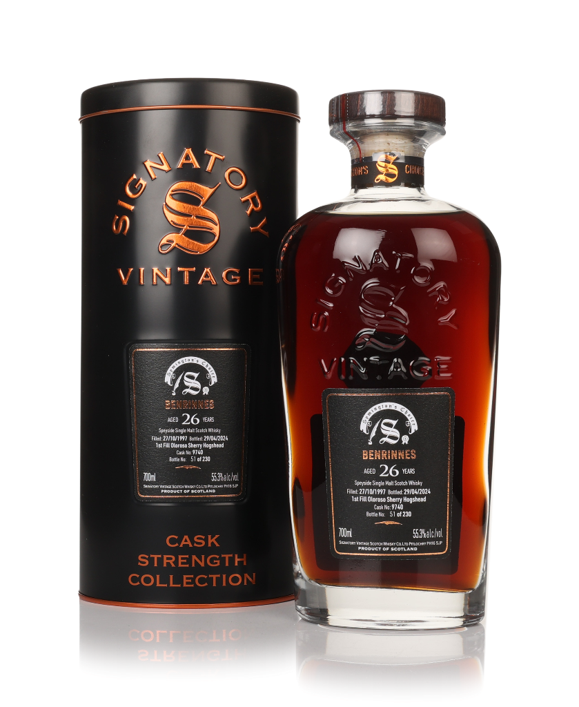Benrinnes 26 Year Old 1997 (cask 9740) - Cask Strength Collection (Signatory) 70cl product image