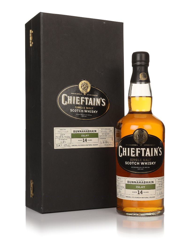 Bunnahabhain 14 Year Old 1988 (casks 9038 & 9074) - Cheiftain's (Ian Macleod) 70cl product image