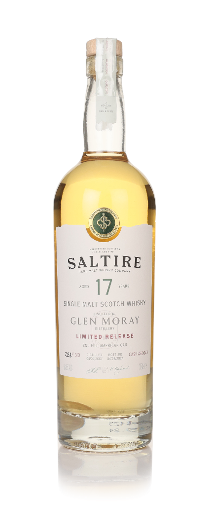 Glen Moray 17 Year Old 2007 (cask 800471) - (Saltire Rare Malt) 70cl product image