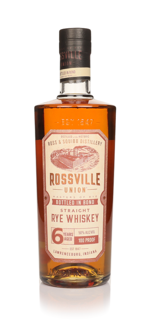 Rossville Union Bottle in Bond Straight Rye 6 Year Old 70cl product image