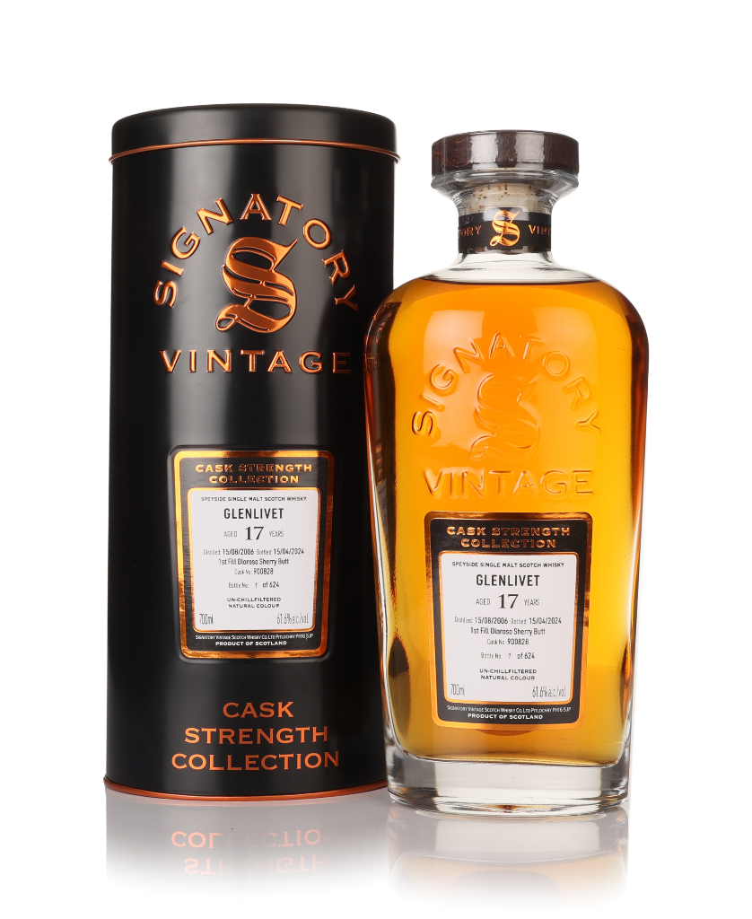 Glenlivet 17 Year Old 2006 (cask 900828) - Cask Strength Collection (Signatory) 70cl product image