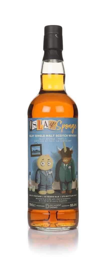Caol Ila 13 Year Old V.09 & V.10 - Islay Sponge Part VI (Decadent Drinks) 70cl product image