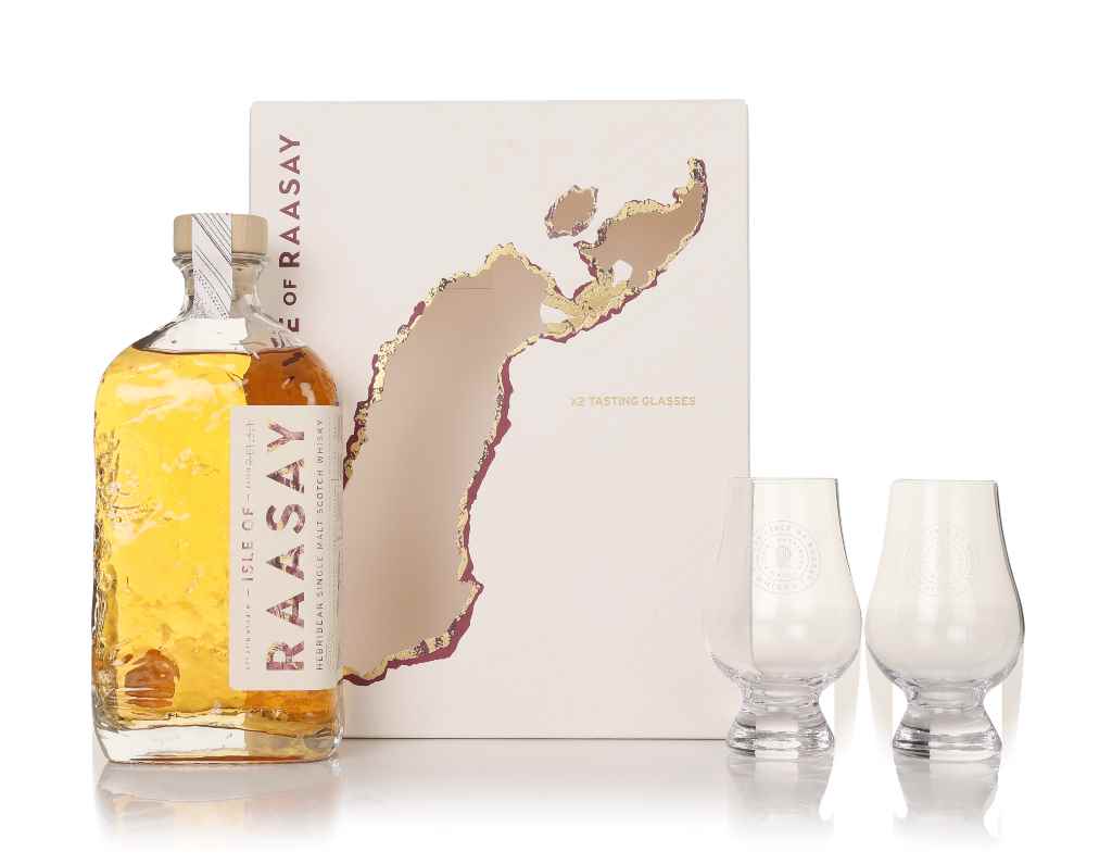 Isle of Raasay Signature Single Malt Gift Set with 2x Glasses 70cl product image