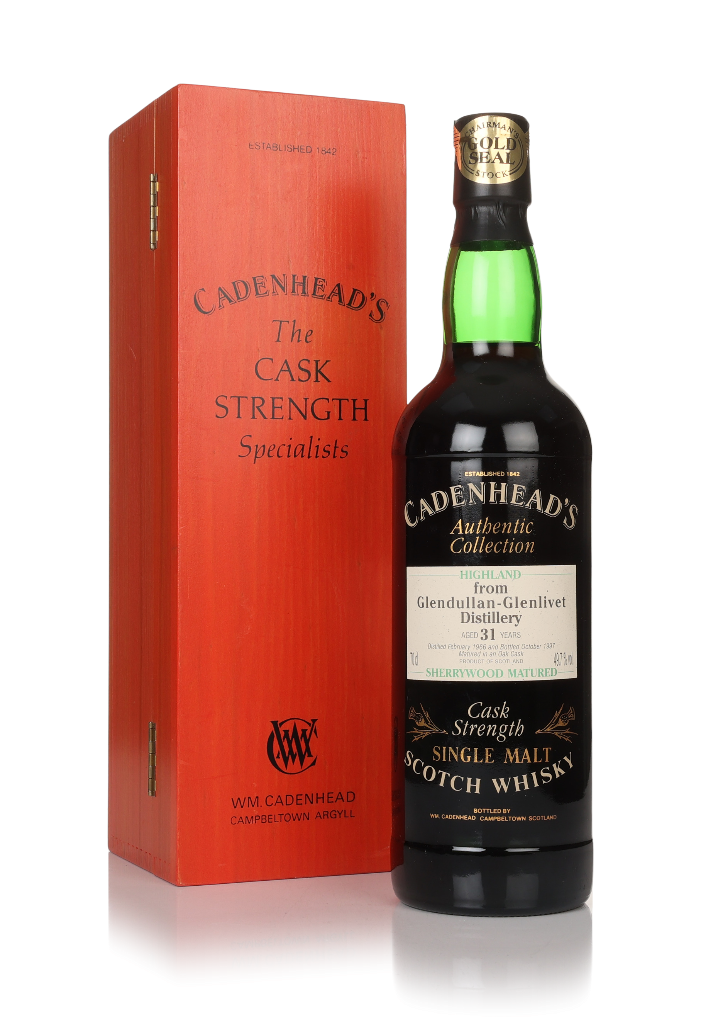 Glendullan-Glenlivet 31 Year Old 1966 - Cadenhead's Authentic Collection 70cl product image