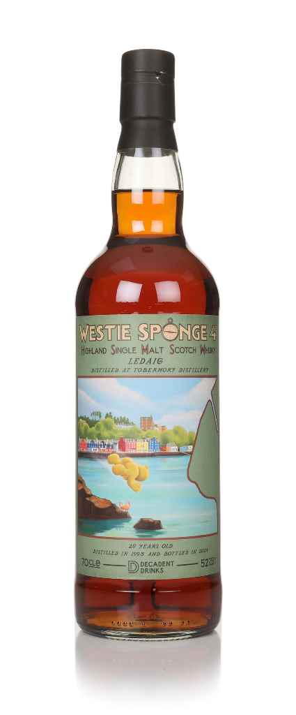 Ledaig 29 Year Old 1995 - Westie Sponge 4 (Decadent Drinks) 70cl product image