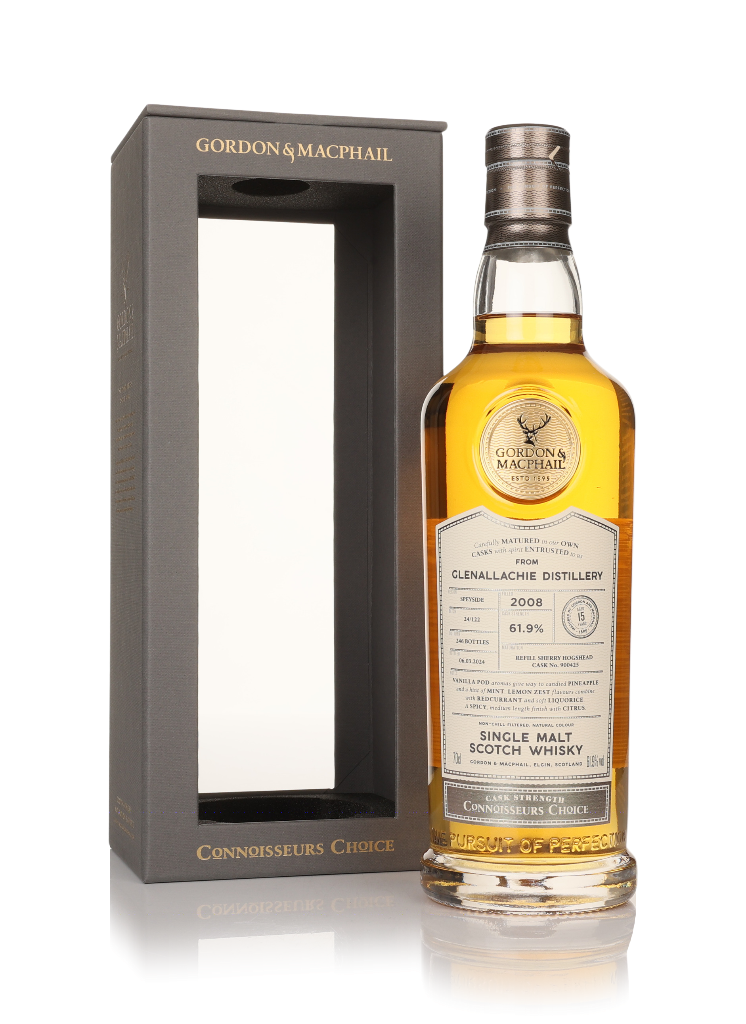 Glenallachie 15 Year Old 2008 (cask 900425) - Connoisseurs Choice (Gordon & MacPhail) 70cl product image