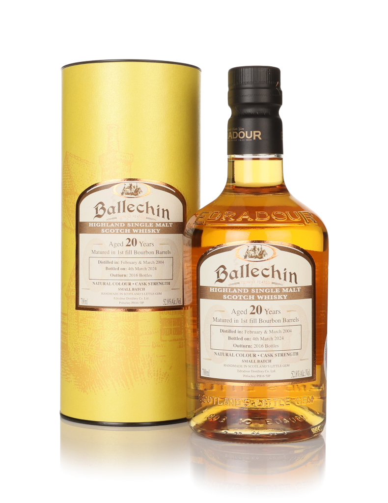 Edradour Ballechin 20 Year Old 2004 - Bourbon Cask 70cl product image