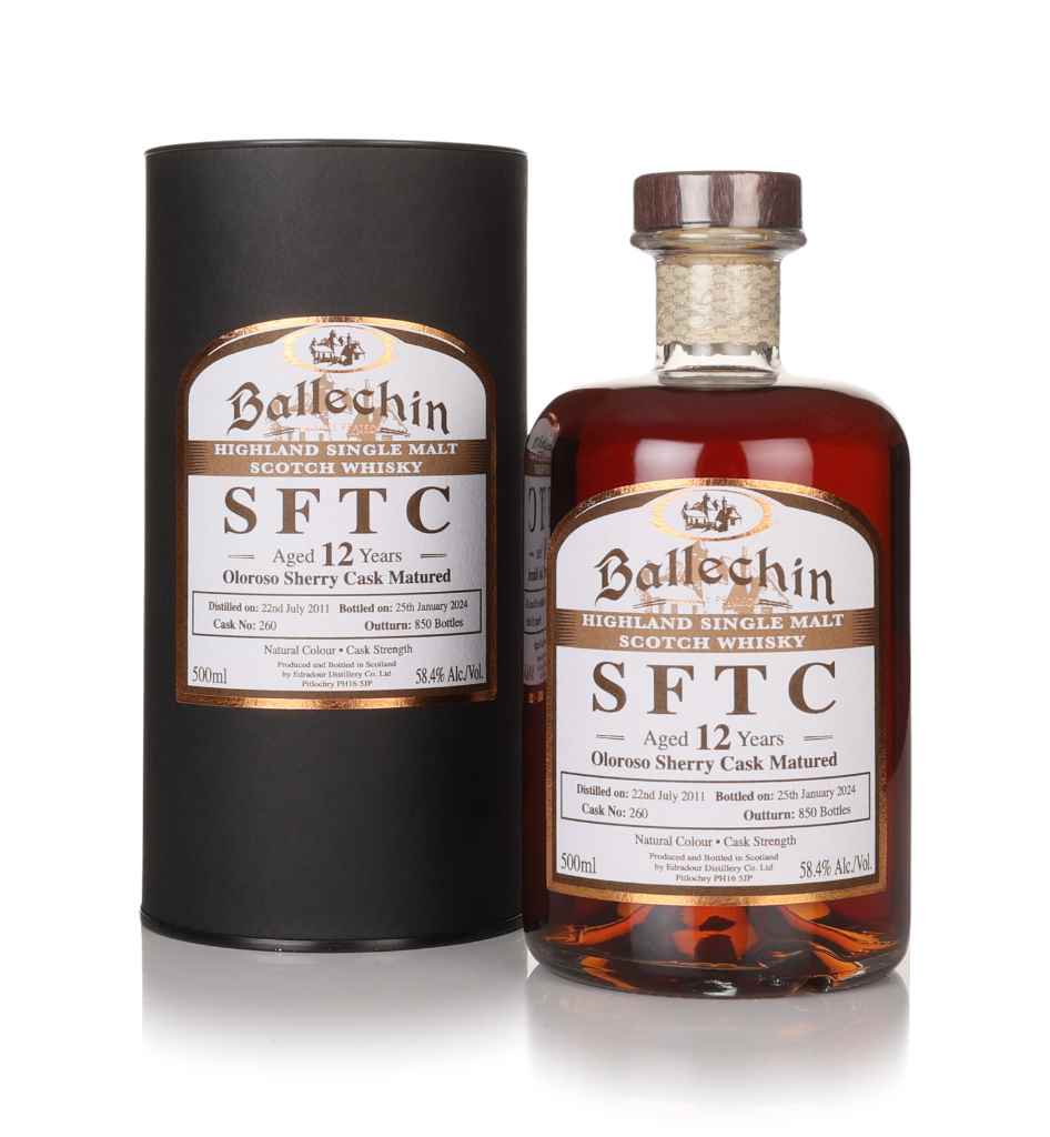 Ballechin 12 Year Old 2011 (cask 260) - Straight From The Cask 50cl product image