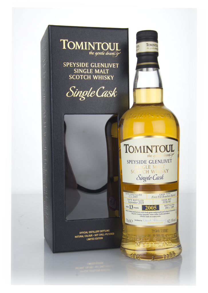 Tomintoul 13 Year Old Bourbon Cask #FFB198 70cl product image