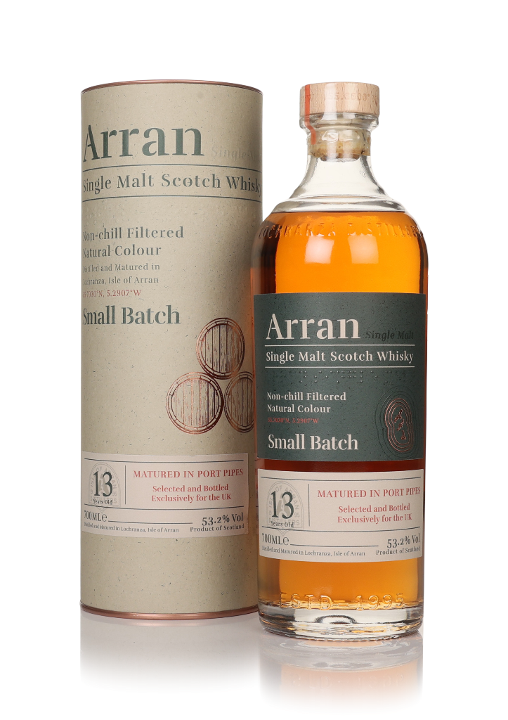 Arran 13 Year Old 2010 Small Batch - Port Pipes Matured 70cl product image