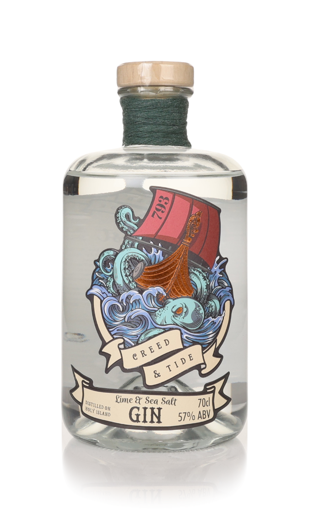 Creed & Tide Gin - Lime & Sea Salt 70cl product image