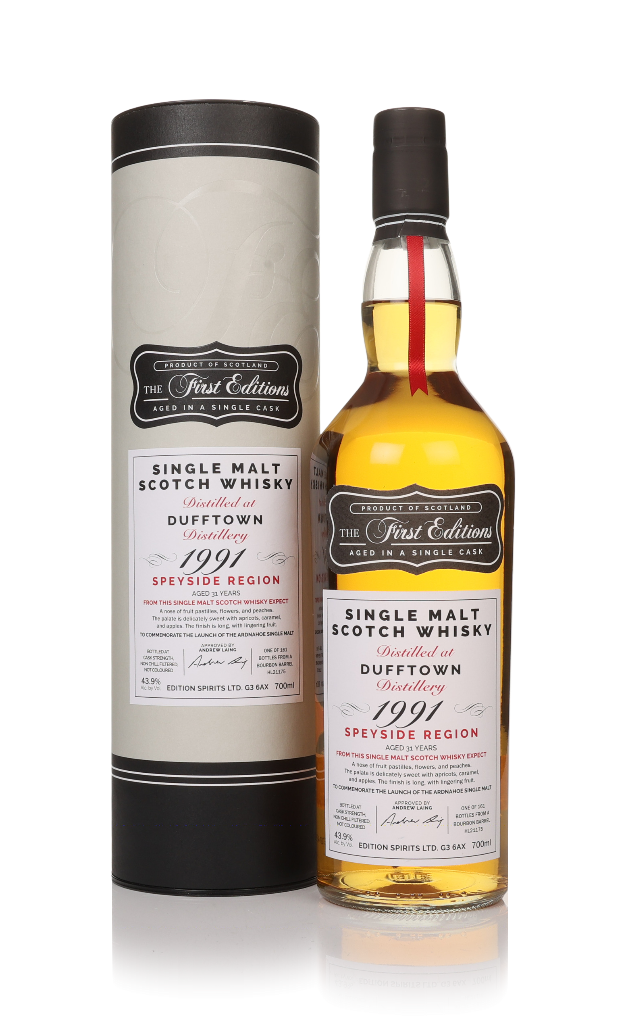 Dufftown 31 Year Old 1991 (cask 21175) - The First Editions (Hunter Laing) 70cl product image