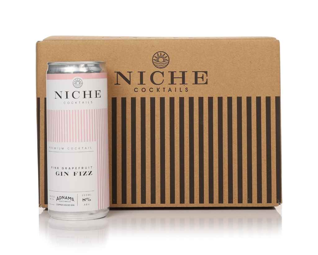 Niche Cocktails Pink Grapefruit Gin Fizz (12 x 250ml) 300cl product image