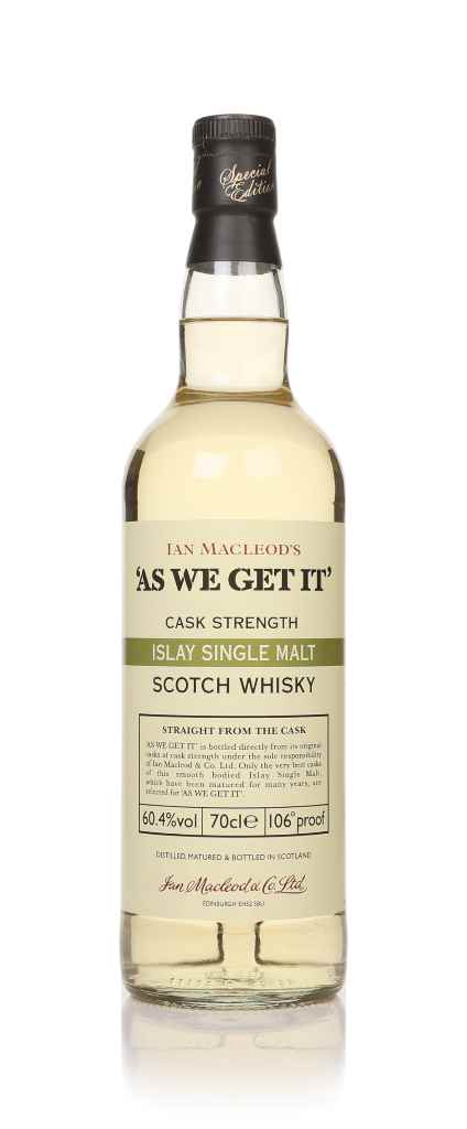 'As We Get It' Islay Single Malt (Ian Macleod) (60.4%) 70cl product image