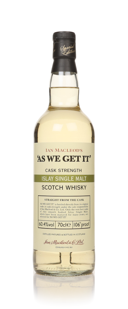 'As We Get It' Islay Single Malt (Ian Macleod) (60.4%) 70cl product image