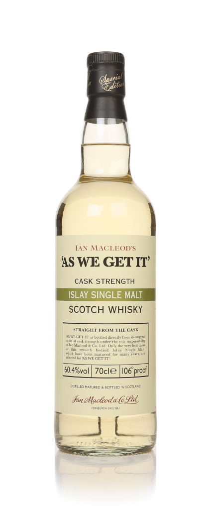 'As We Get It' Islay Single Malt (Ian Macleod) (60.4%) 70cl product image