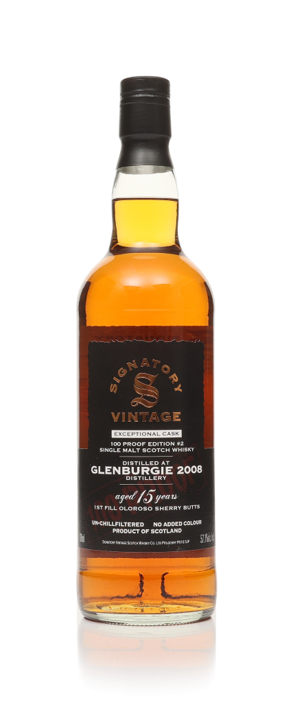 Glenburgie 15 Year Old 2008 Exceptional Cask - 100 Proof Edition #2 (Signatory) 70cl product image