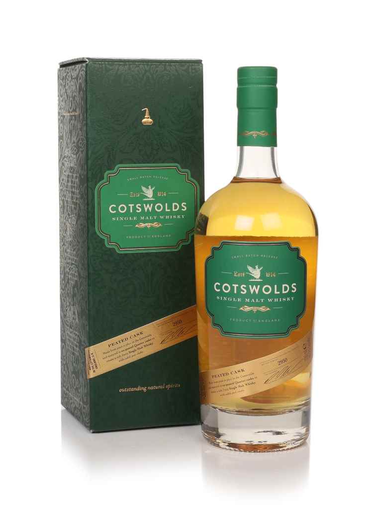 Cotswolds Peated Cask Single Malt Whisky 70cl product image